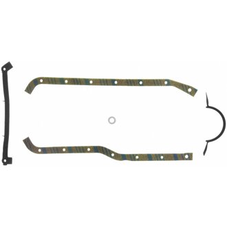 Engine Oil Pan Gasket Set 18 Bolt Hole Multi Piece Gasket