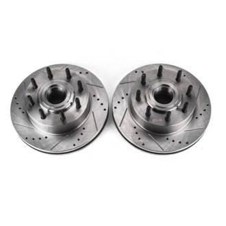Evolution Performance Drilled And Slotted Rotor Pair