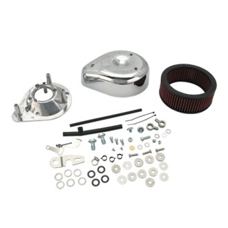 04-16 Sportster Models Teardrop Air Cleaner Kit for Super E/G Carb