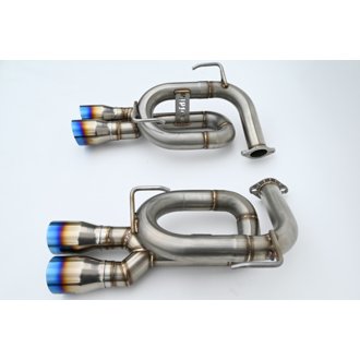22+ Subaru WRX Twin Loop 3.5in. Single Layer T.I Tip Axle-Back Exhaust