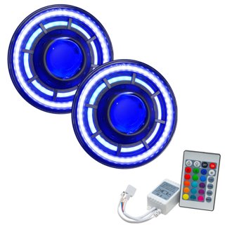 Oculus 7" ColorSHIFT Bi-LED Projector Headlights for Wrangler JK