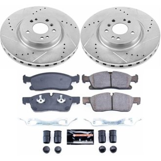 Z23 Daily Driver Carbon-Fiber Ceramic Brake Pad and Drilled & Slotted Rotor Kit