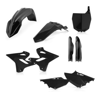 15-21 Yamaha YZ125/250/ 20-22 YZ125X/ 16-22 YZ250X Full Plastic Kit - Black
