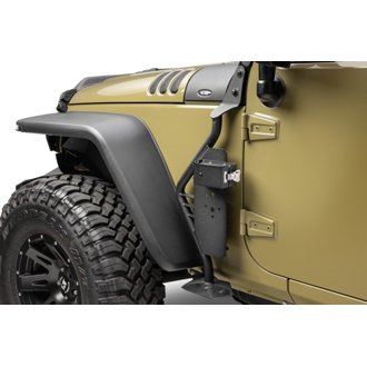 Exterior Hi-Lift Jack Mount With Clamp For Jeep Wrangler Jk, Jku