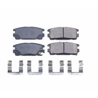 Z17 Low-Dust Ceramic Brake Pads with Hardware