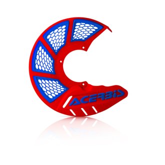 X-Brake Vented Disc Cover - Red/Blue