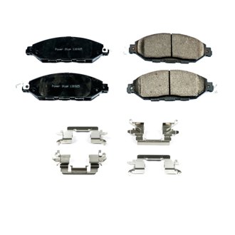 Z17 Low-Dust Ceramic Brake Pads with Hardware