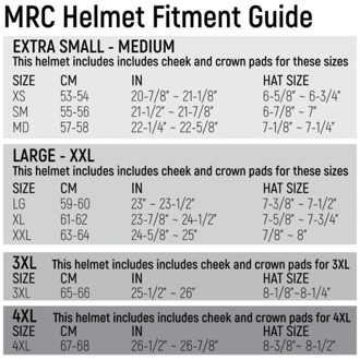 MRC Stage 1 - UTV Play Helmet Wired OFFROAD and STX STEREO XS- MD