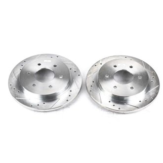 Evolution Performance Drilled And Slotted Rotor Pair