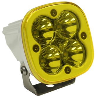 Squadron Sport Work/Scene Pattern White Led Light Pod - Amber