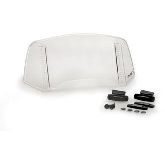 Multi-adjustable Visor 2.0 Fixed with Screws Clear
