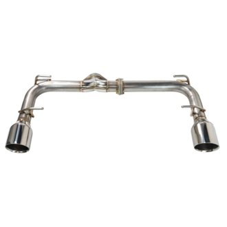 2022+ Subaru BRZ/Toyota GR86 Axle Back Exhaust w/Stainless Steel Double Wall Tip