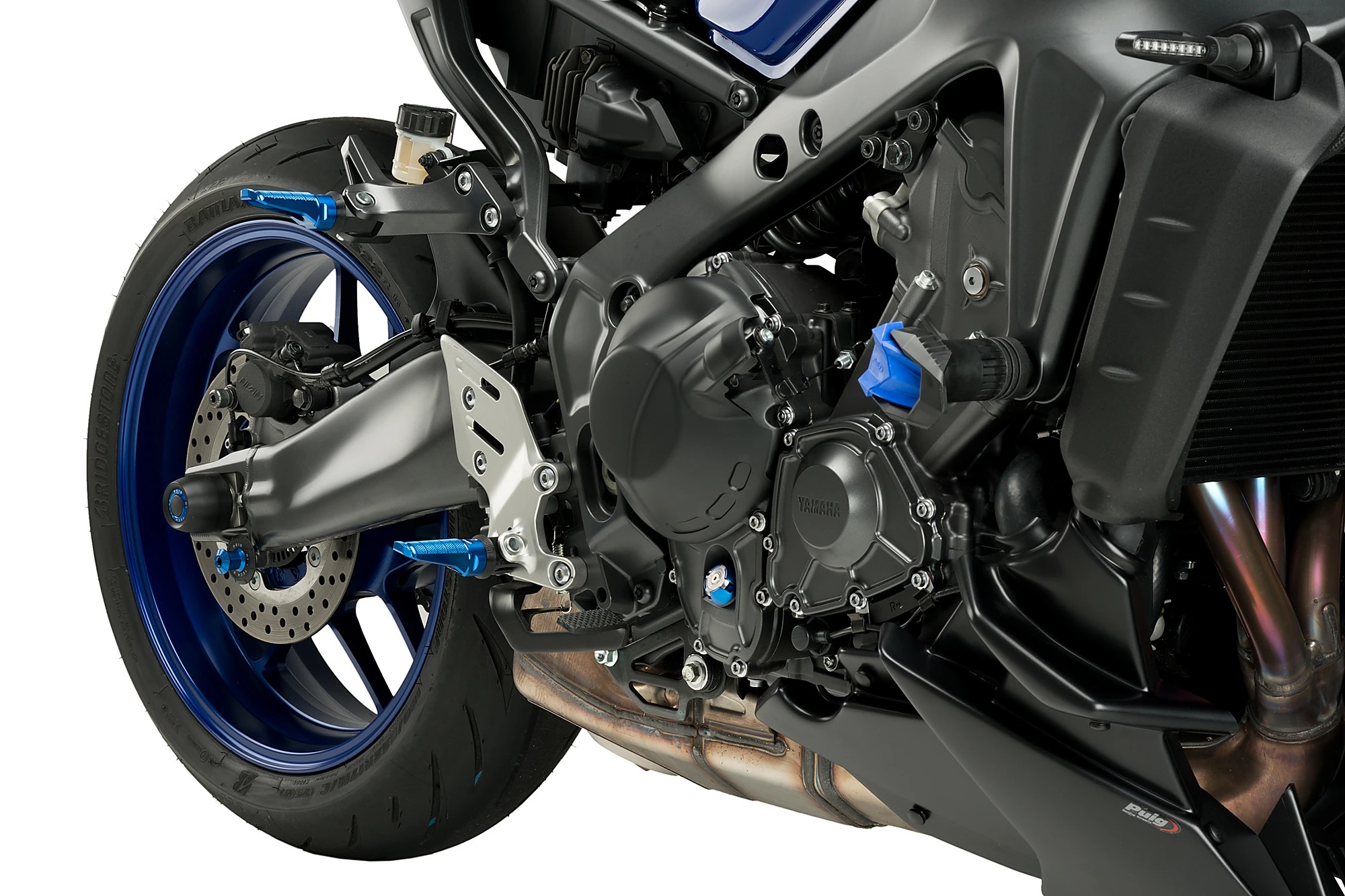 Racing Footpegs Blue
