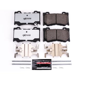 Z26 Performance Carbon-Fiber Ceramic Brake Pads with Hardware Kit