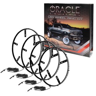 LED Illuminated Wheel Rings - ColorSHIFT - 15in