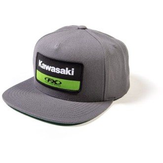 Kawasaki Victory Snapback Hat / Charcoal Gray