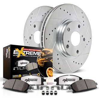 Z36 Truck and SUV Carbon-Fiber Ceramic Brake Pad and Drilled & Slotted Rotor Kit