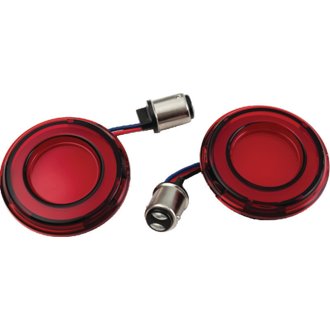 Tracer L.E.D. Rear Turn Signal Insert Red Light Red Lens 1157