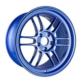 RPF1 18x9.5 5x114.3 38mm Offset 73mm Victory Bore Blue Wheel (MOQ 40
