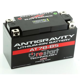Antigravity YT7B-BS Lithium Battery w/Re-Start