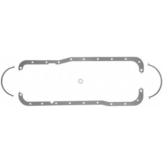 Rubber-Coated Fiber W/Steel Core Engine Oil Pan Gasket Set