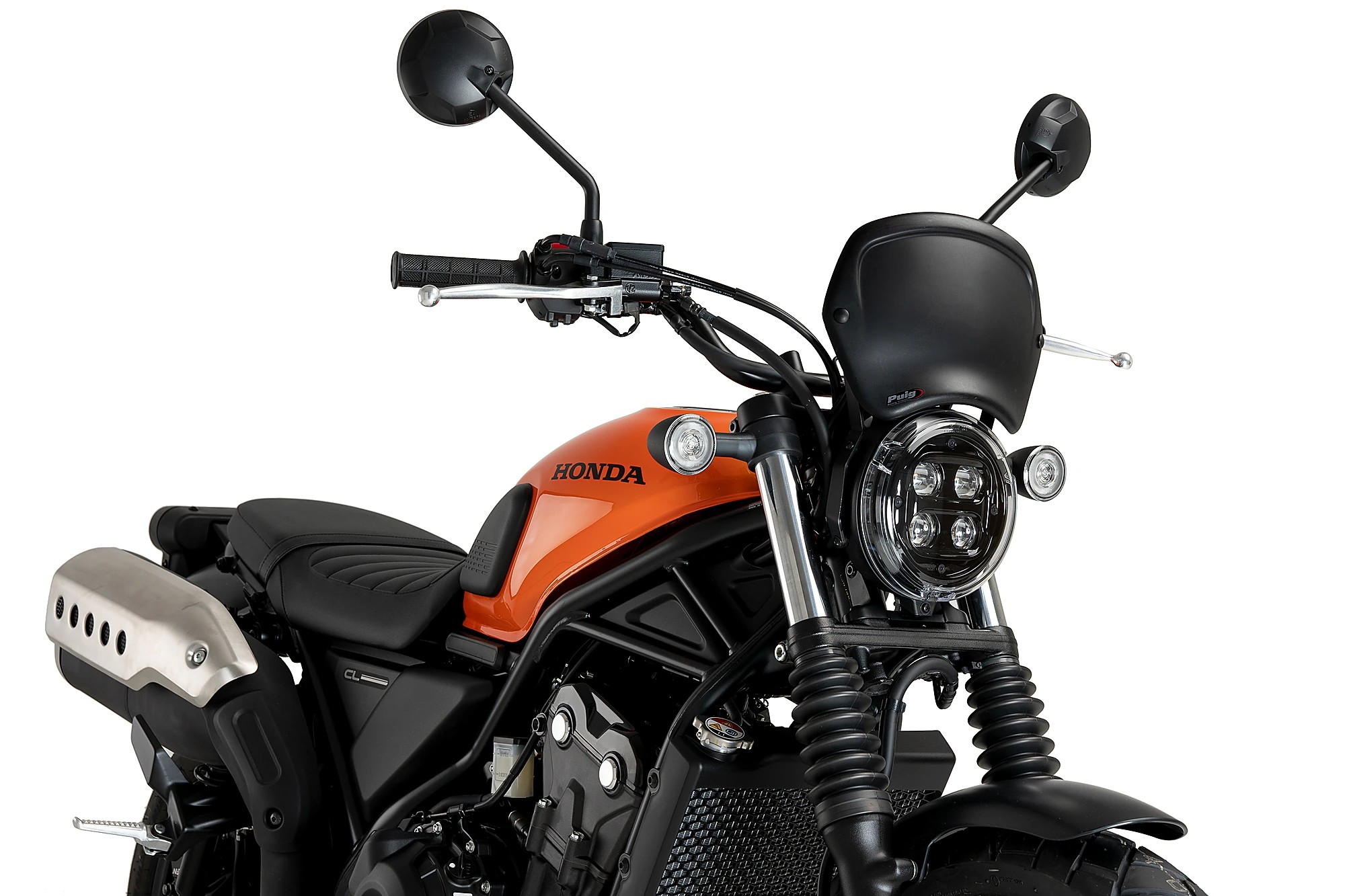 Front Plate Abs Matt Black
