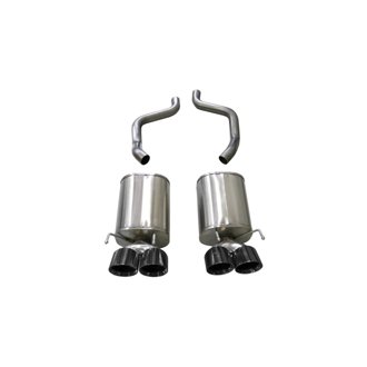 Corsa 2009-2013 Chevrolet Corvette (C6) 6.2L Black Xtreme Axle-Back Exhaust w/4.5in Tips