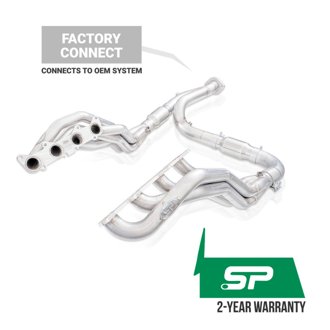 21-25 Ford F150 5.0L Headers 1-7/8in Primaries High-Flow Cats Factory Conn