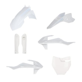 21-23 GasGas MC50/ MC-E5/ 16-23 KTM SX50/SX-E5/ SX-E3 Full Plastic Kit - White