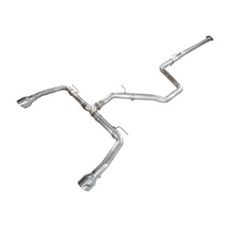 Awe Track Edition Exhaust For Elantra N - Chrome Silver Tips