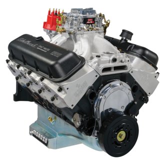 Crate Engine /Pat Musi 555 RPM XT BBC 675 HP Stock Exhaust Port Location