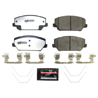 Z26 Performance Carbon-Fiber Ceramic Brake Pads with Hardware Kit