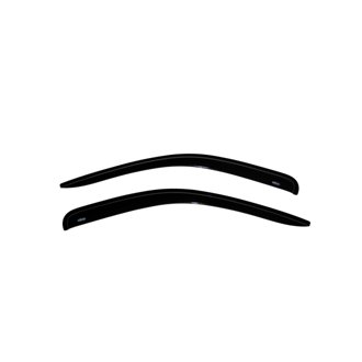 AVS 05-10 Dodge Dakota Quad Cab Ventvisor Outside Mount Window Deflectors 2pc - Smoke