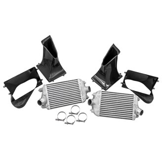 AWE ColdFront™ Intercooler Kit for Porsche 991 Turbo and Turbo S