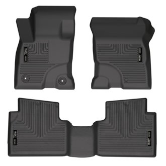 2022 Ford Maverick(No Fit Hybrid) Weatherbeater Front & 2nd Seat Floor Liners - Black