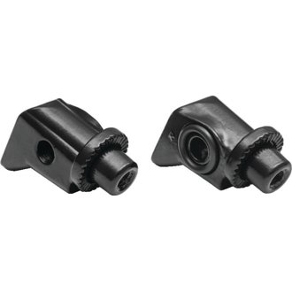 Footpeg Adapter Rear Sat Blk Bmw