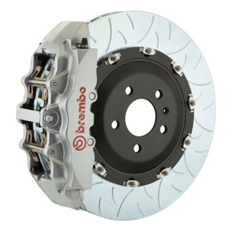 00-06 Suburban Front GT BBK 8 Piston Cast 380x34 2pc Rotor Slotted Type3-Silver