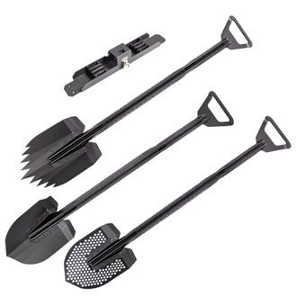 Xventure Gear - Three-Shovel System with 4-CORE Mount