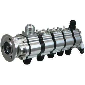 Procharger 5 Stage Dry Sump Oil Pump - Tri-Lobe - V-Band Clamp - 1.200 Pressure