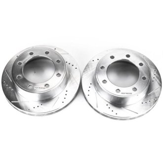 Evolution Performance Drilled And Slotted Rotor Pair