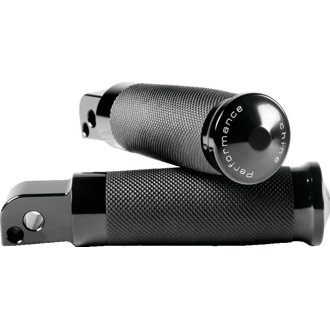 Footpegs Contour Passenger - Black Ano