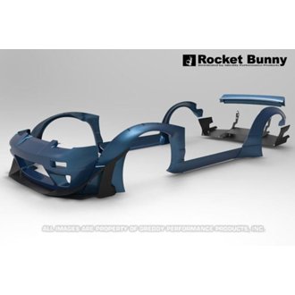 RPS13 V2 Rocket Bunny Aero Side Skirts Only