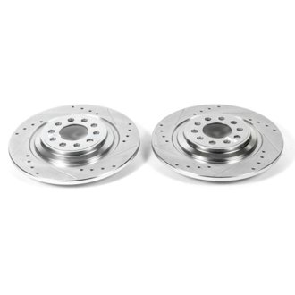 Evolution Performance Drilled And Slotted Rotor Pair