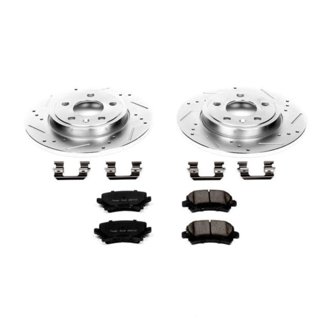 Z23 Daily Driver Carbon-Fiber Ceramic Brake Pad and Drilled & Slotted Rotor Kit