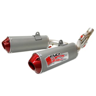 13-14 Honda CRF 450R EVO R Series Dual Slip On Exhaust