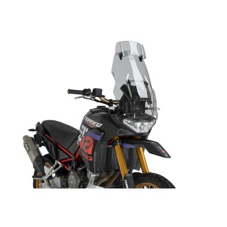 Touring Windshield With Visor Smoke