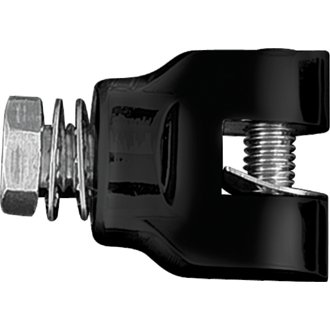 Short Magnum Peg Mounts With 1/2in-13 Mounting Bolts Black