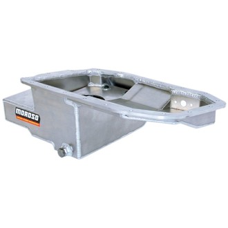 Mitsubishi 2.0L DOHC Turbo 4G63 Kicked Out Road Race Baffled 6.25qt 6.5in Aluminum Oil Pan