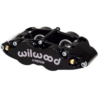 Wilwood Caliper-Narrow Superlite 4R - Black 1.75/1.75in Pistons 1.10in Disc
