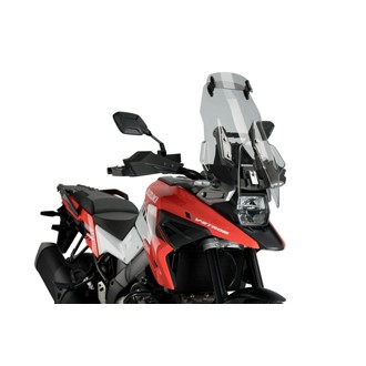 Touring Windshield With Visor Clear